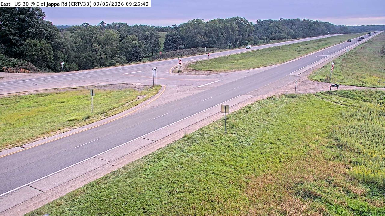 US 30 @ MM 255.2 (E of Jappa Rd) live camera view