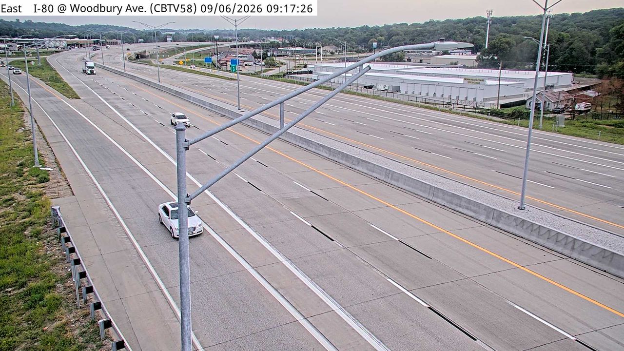 I-80 @ MM 4.7 (Woodbury Ave) live camera view
