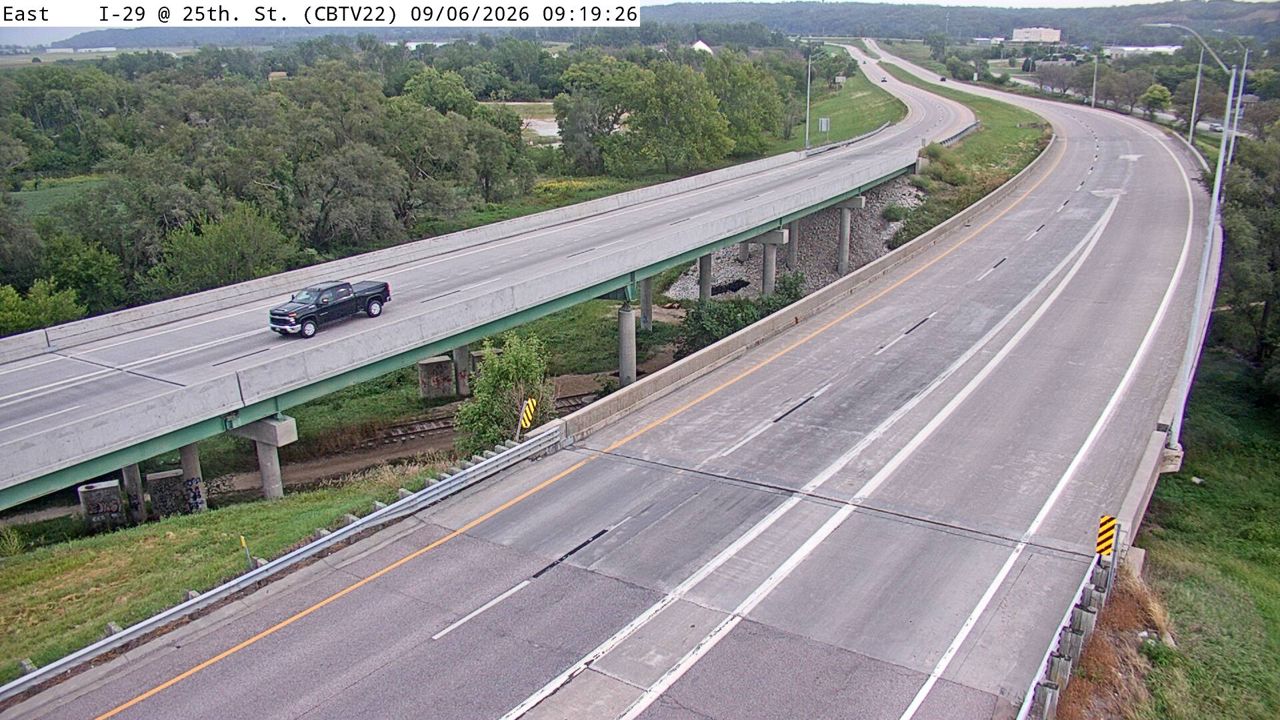 I-29 @ MM 56 (25th St) live camera view