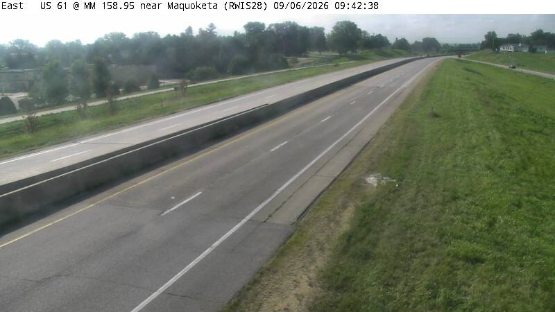 US 61 MM 159 @ Maquoketa live camera view