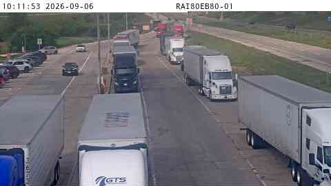 Rest Area: I-80 EB MM 80 near Adair live camera view