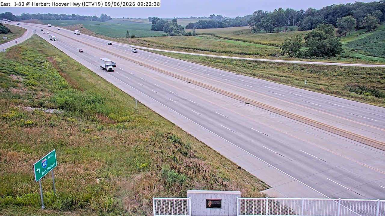 I-80 @ MM 249 (Herbert Hoover Hwy) live camera view