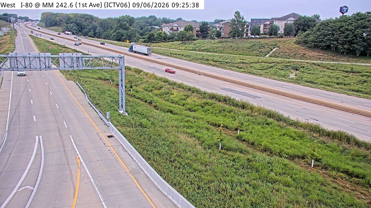 I-80 @ MM 242.6 (1st Ave) live camera view