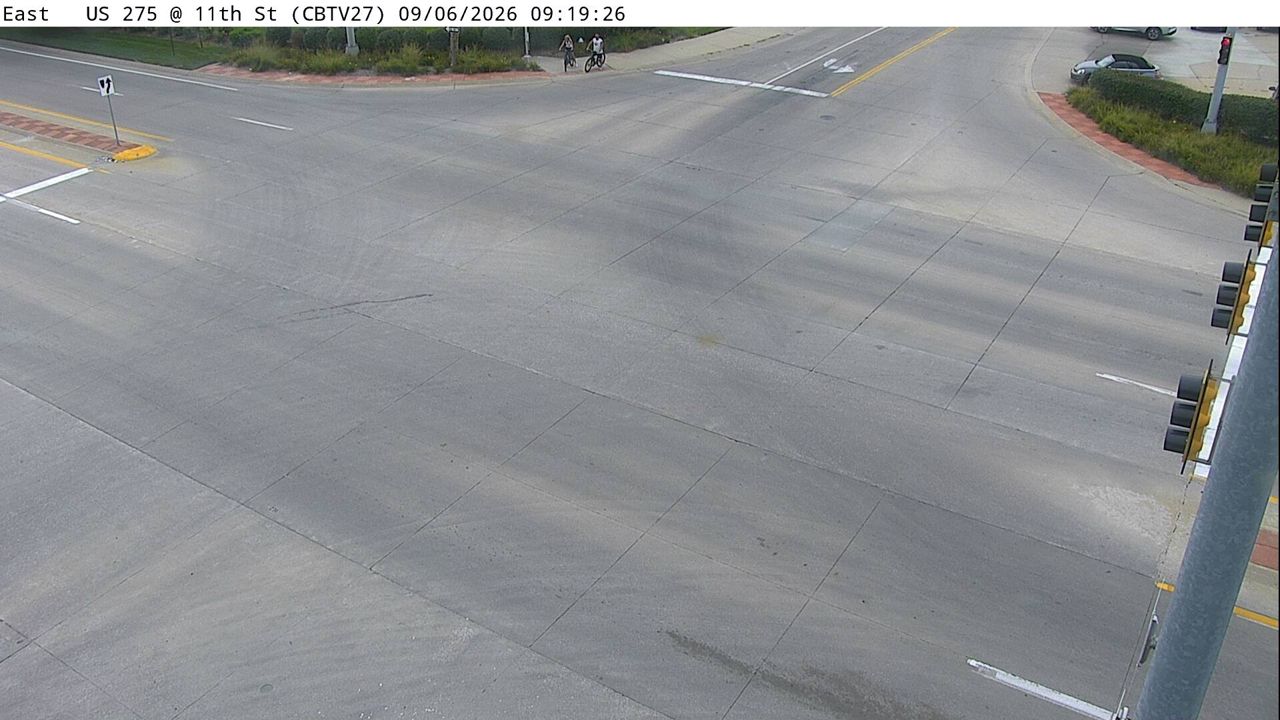 US 275 @ MM 55.6 (11th St) live camera view
