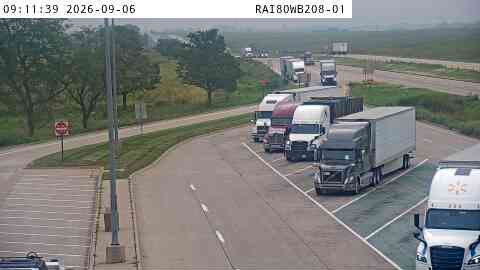 Rest Area: I-80 WB MM 208 near Victor live camera view