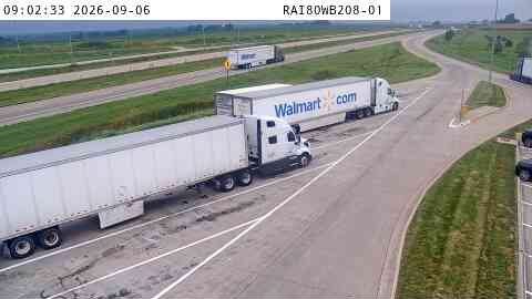 Rest Area: I-80 WB MM 208 near Victor live camera view