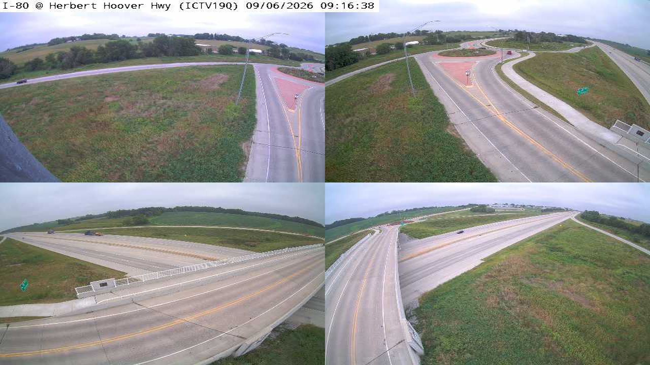 I-80 @ MM 249 (Herbert Hoover Hwy)-Q live camera view