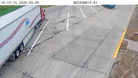 Rest Area: I-80 WB MM 19 near Underwood live camera view