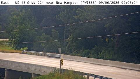 US 18 MM 224 @ New Hampton live camera view