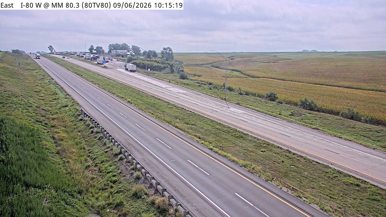 I-80 @ MM 80.1 live camera view
