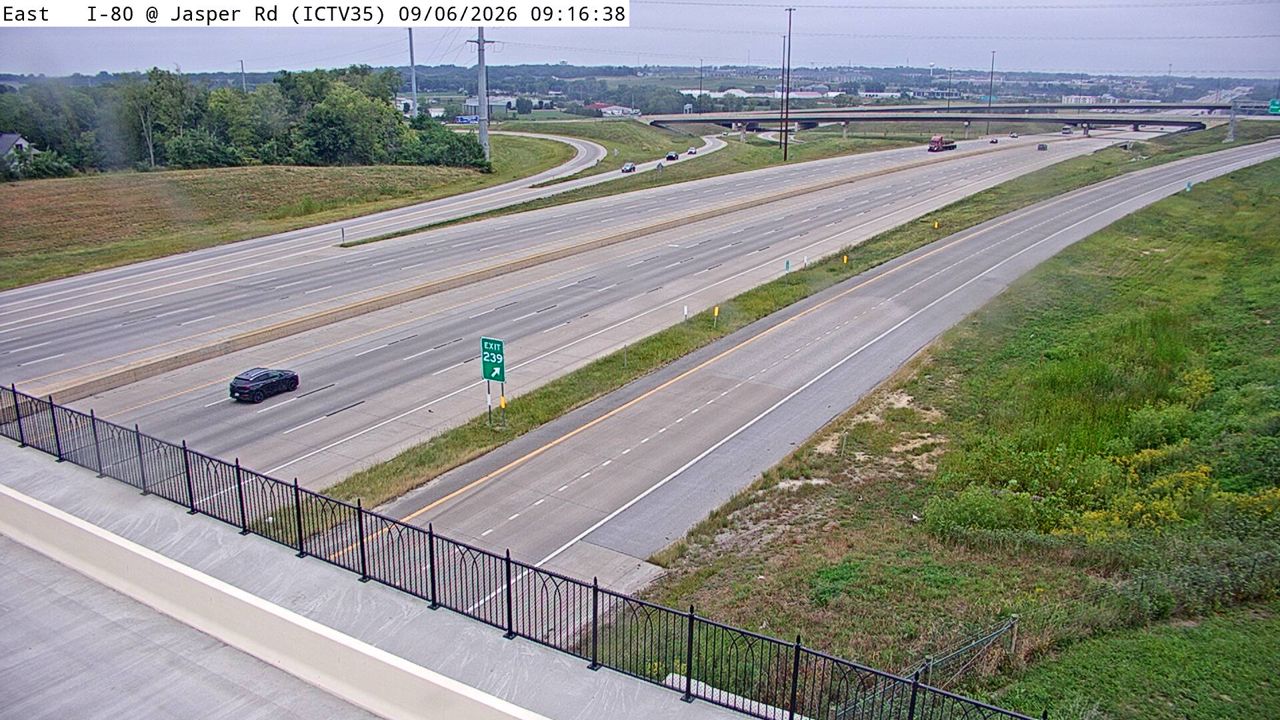 I-80 @ MM 238.3 (Jasper Ave) live camera view