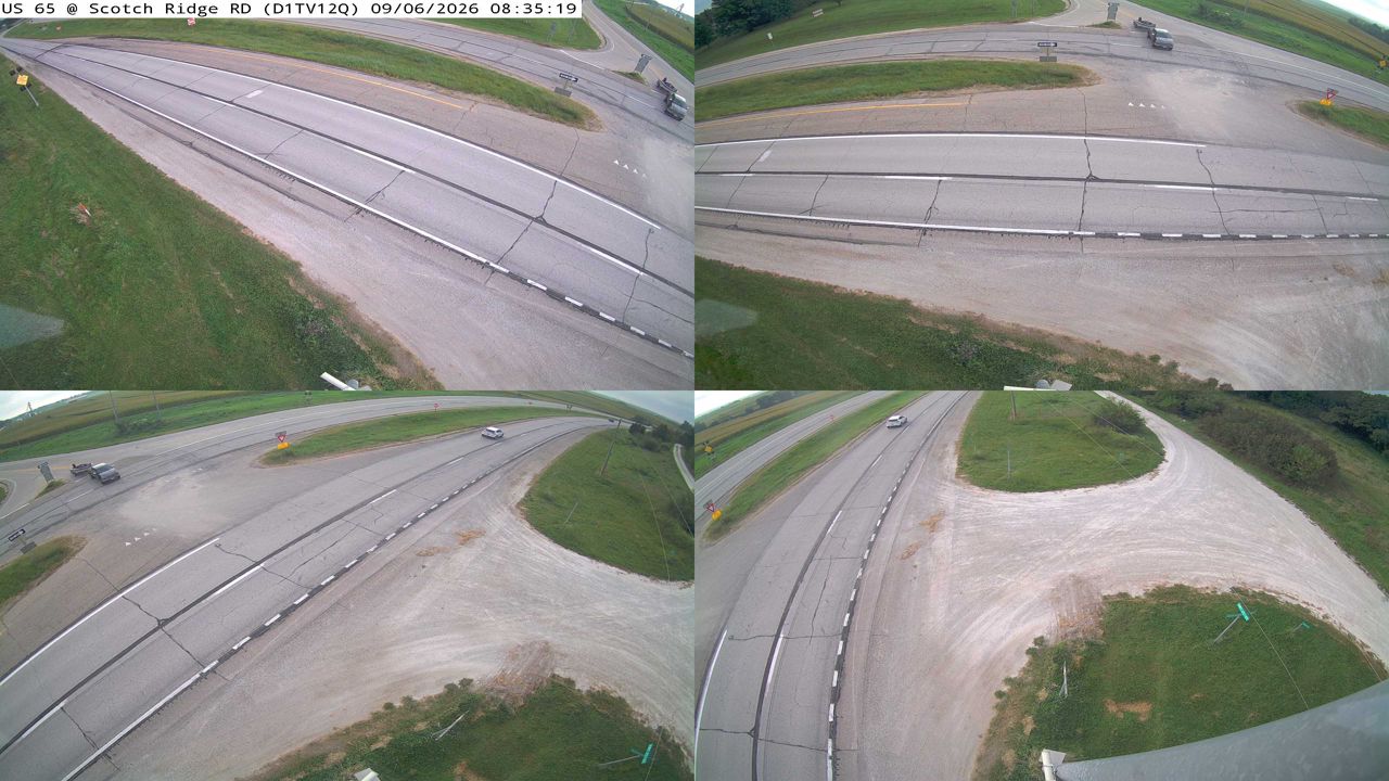 US 65 @ MM 67.3 (Scotch Ridge Rd - ICWS)-Q live camera view
