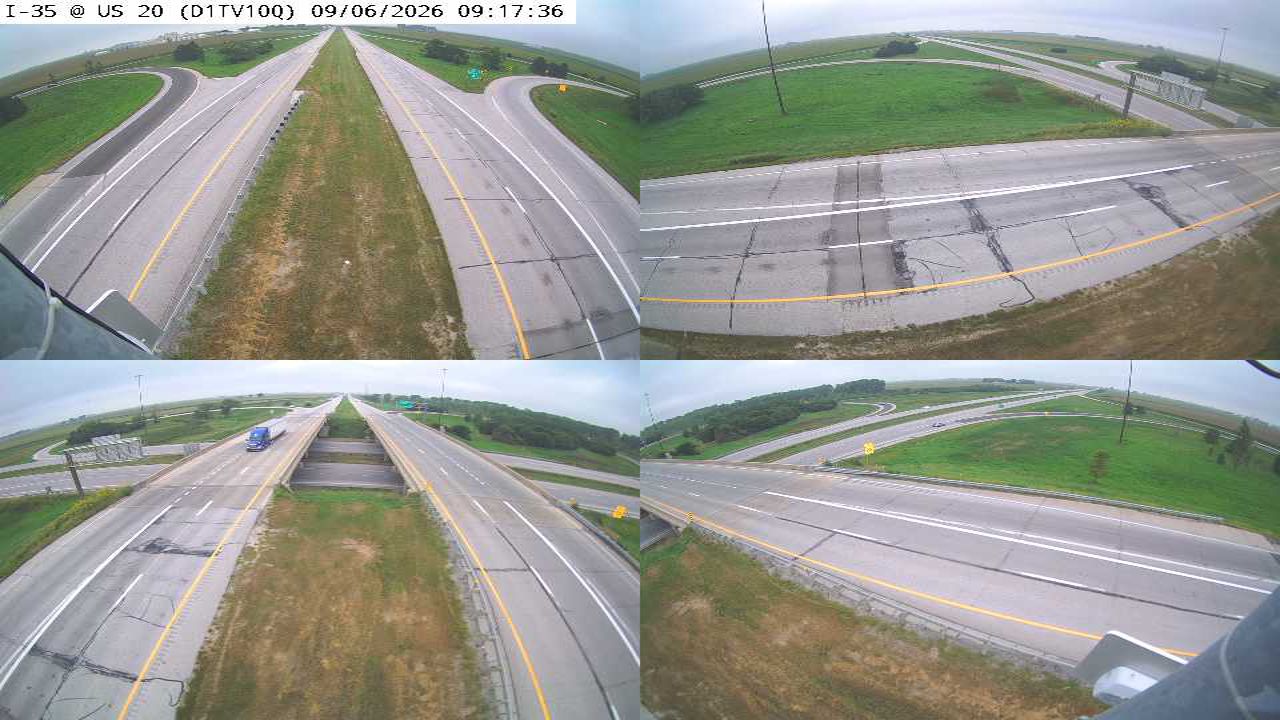 I-35 @ MM 142.5 (US 20)-Q live camera view