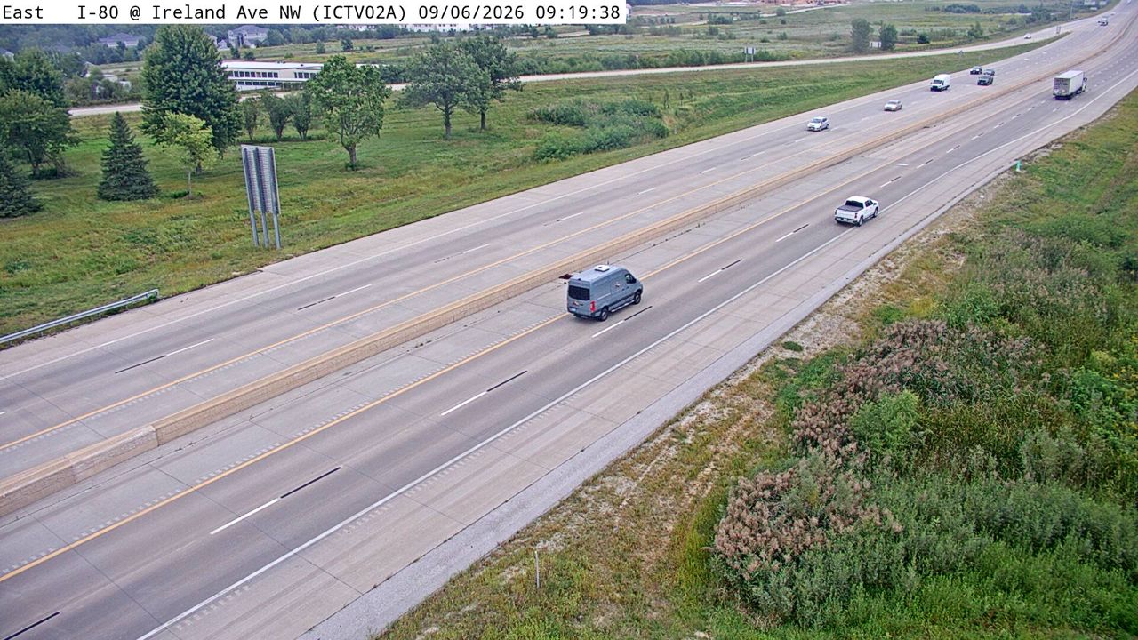 I-80 @ MM 237.3 (Ireland Ave NW) live camera view