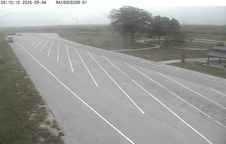 Rest Area: I-80 EB MM 208 near Victor live camera view