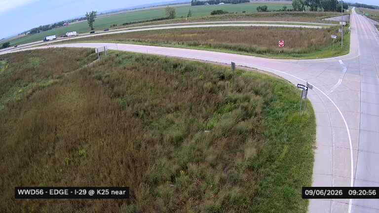 I-29 @ K25 near Salix (56) live camera view