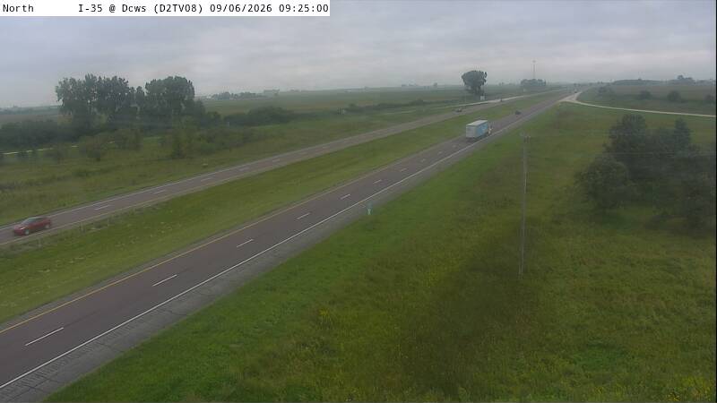 I-35 @ MM 160 near Dows (D2TV08) live camera view