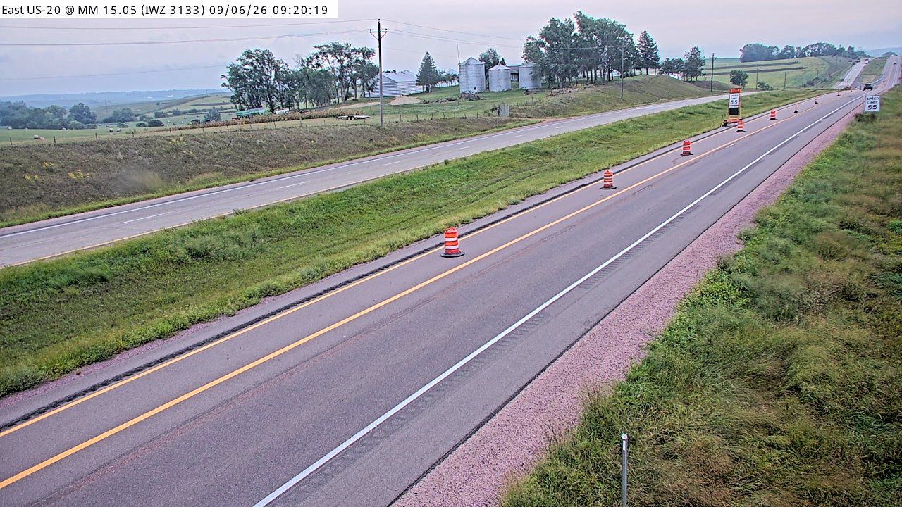 US 20 @ MM 15 (IWZ 3133) live camera view