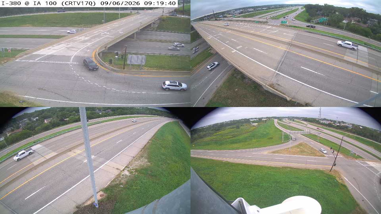 I-380 @ MM 23.9 (Collins Rd - N)-Q live camera view