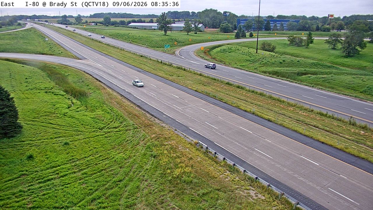 I-80 @ MM 295.1 (Brady St) live camera view