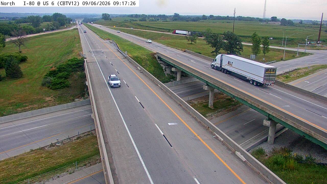 I-80 @ MM 8.3 (US 6) live camera view