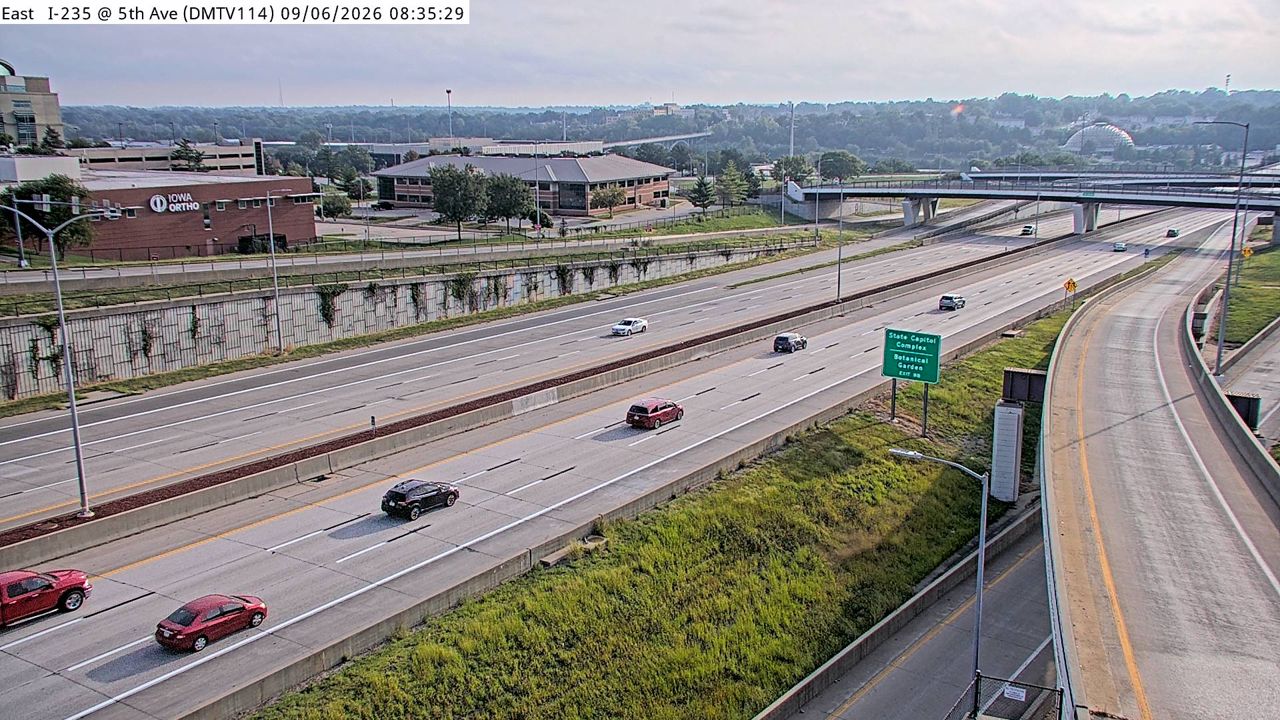 I-235 @ MM 8.4 (5th Ave) live camera view