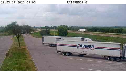Rest Area: I-29 NB MM 37 near Pacific Junction live camera view