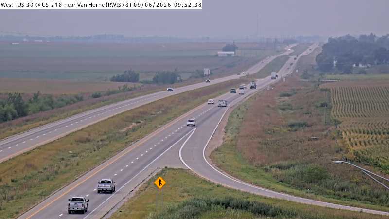 US 218 S MM 135 @ Van Horne live camera view