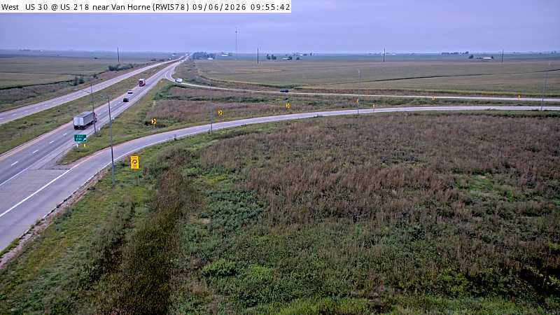 US 218 S MM 135 @ Van Horne live camera view