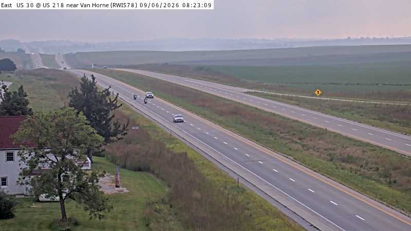 US 218 S MM 135 @ Van Horne live camera view