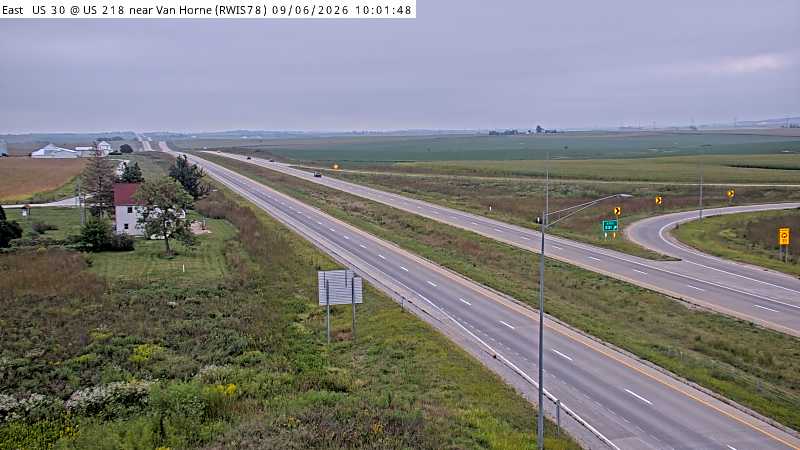 US 218 S MM 135 @ Van Horne live camera view