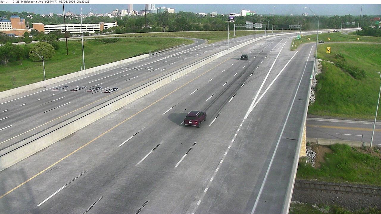 I-29 @ MM 52.5 (Nebraska Ave) live camera view