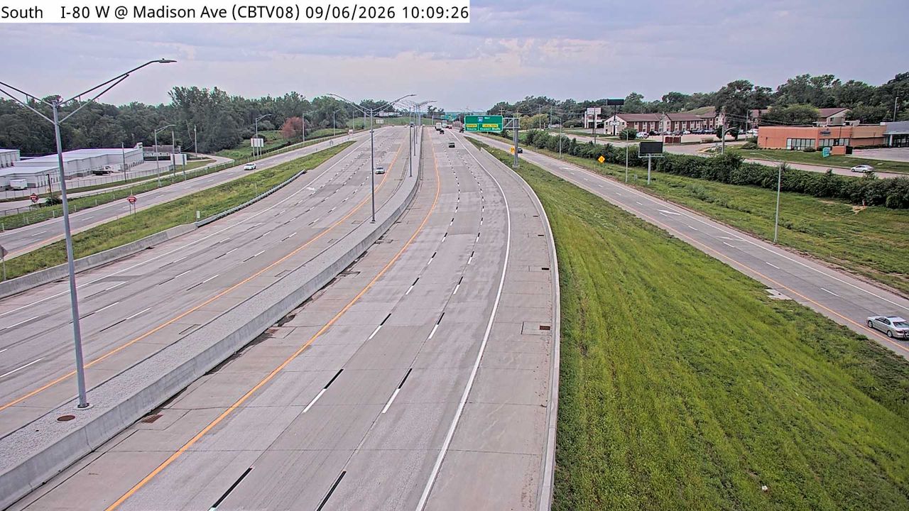 I-80 @ MM 5 (Madison Ave) live camera view