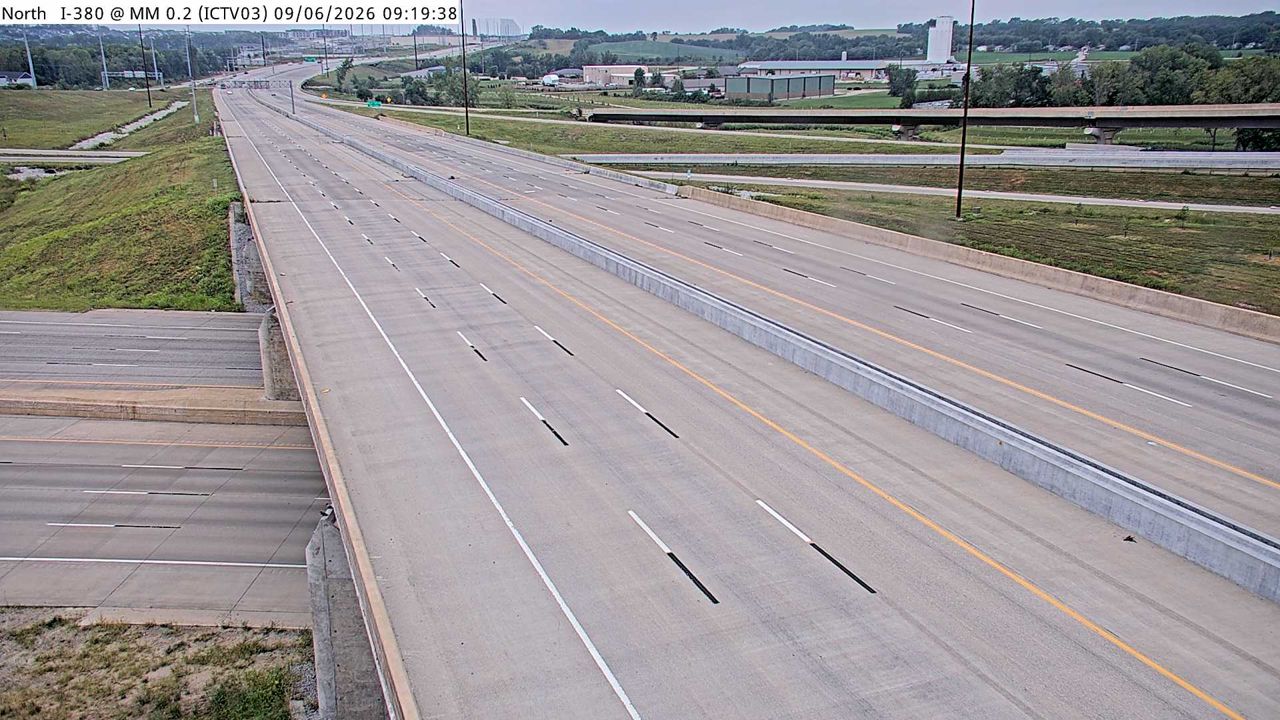 I-380 @ MM 0.2 live camera view