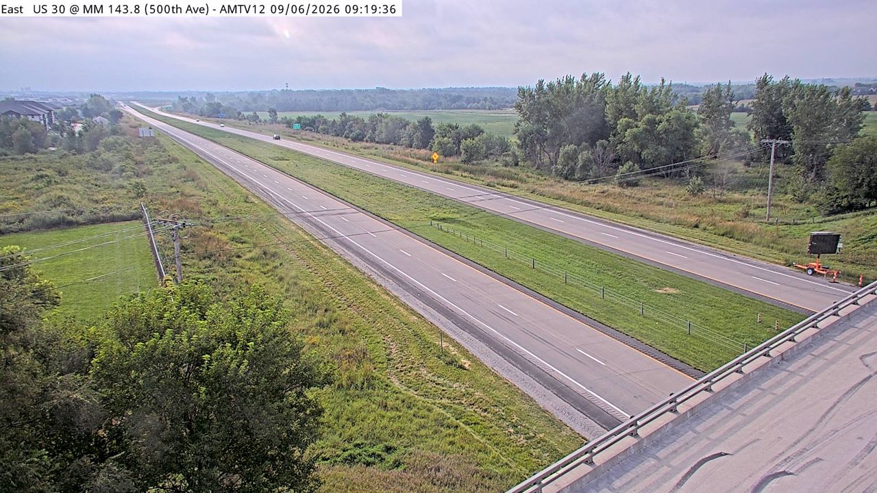US 30 @ MM 143.8 (500th Ave) live camera view