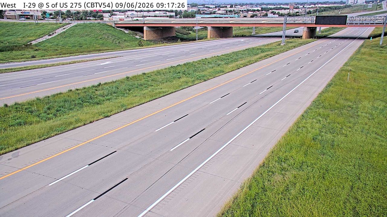 I-29 @ MM 47.8 (S of US 275) live camera view