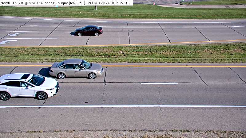 US 20 MM 316 @ Dubuque live camera view
