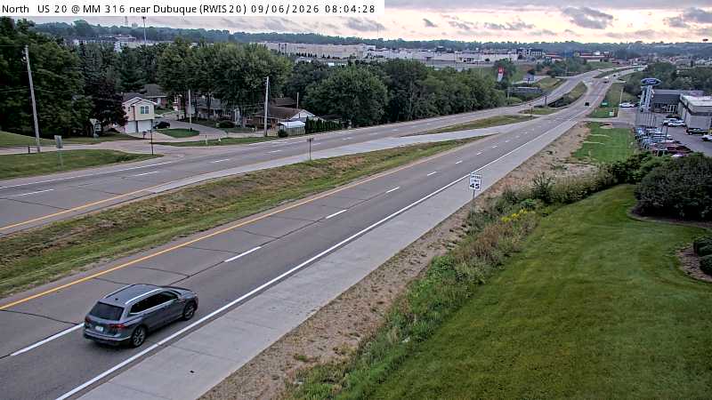 US 20 MM 316 @ Dubuque live camera view