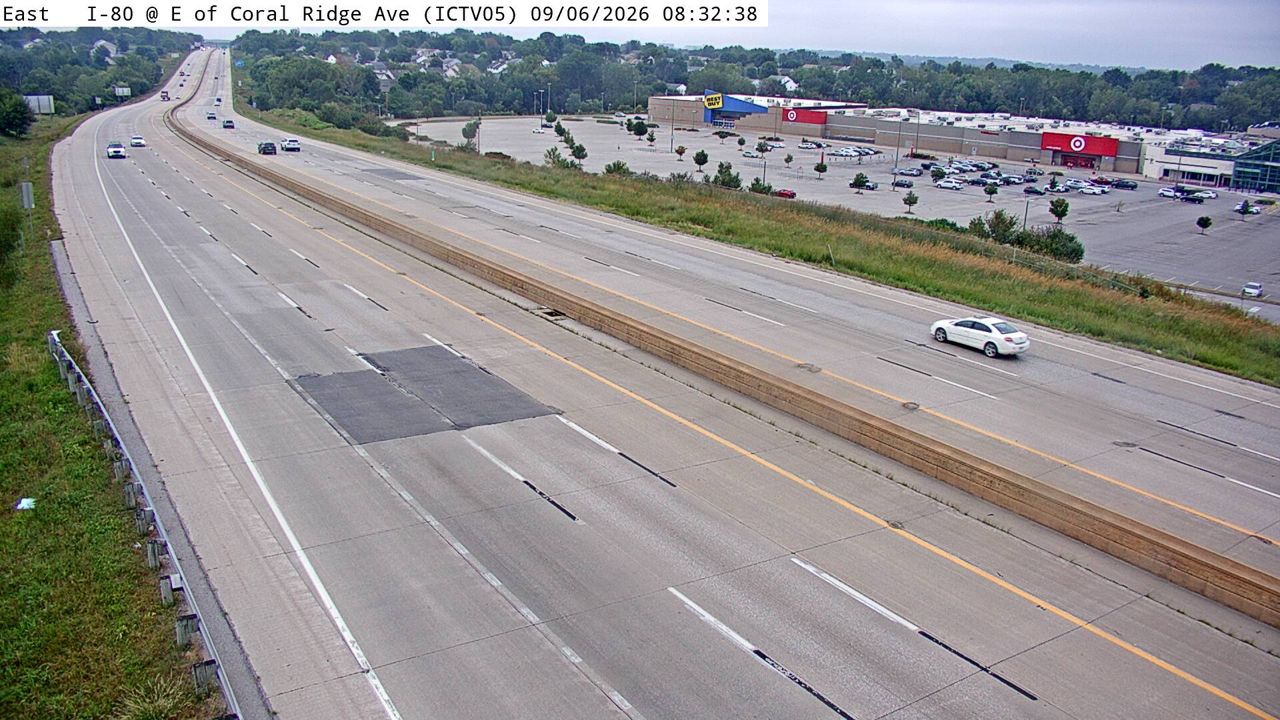 I-80 @ MM 240.7 (E of Coral Ridge Ave) live camera view