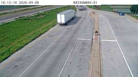 Rest Area: I-80 WB MM 80 near Adair live camera view