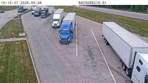 Rest Area: I-80 EB MM 270 near Wilton live camera view