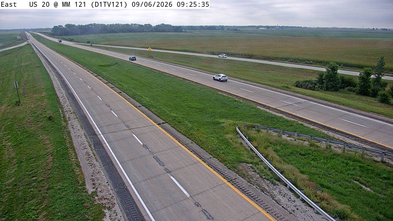 US 20 @ MM 121.5 (US 169) live camera view
