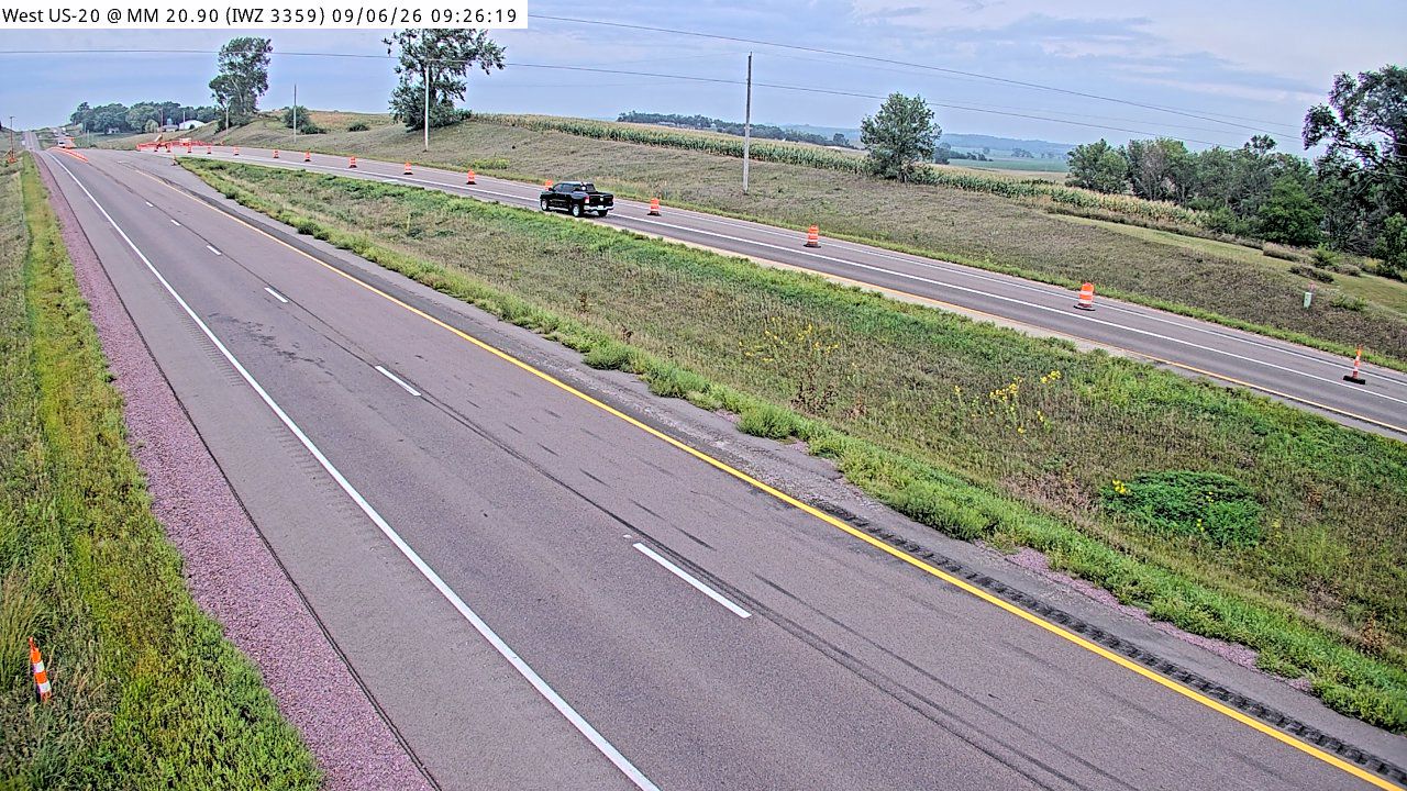 US 20 @ MM 19.1 (IWZ 3361W) live camera view