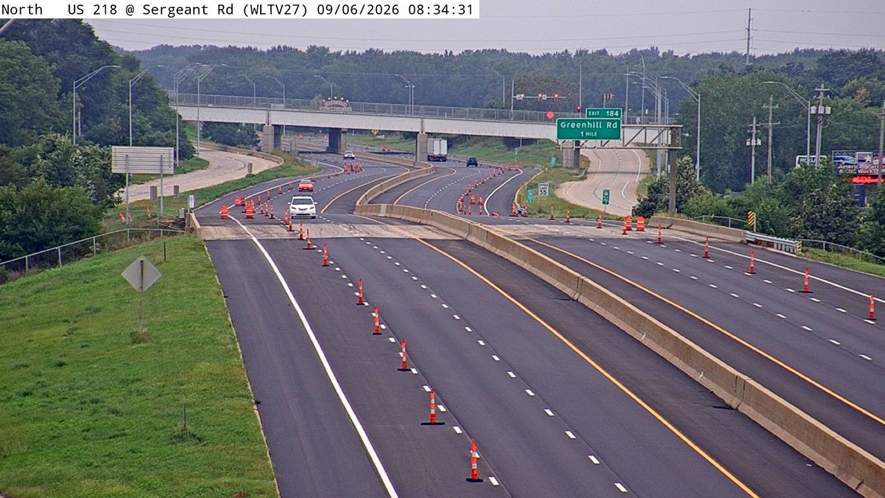 US 218 @ MM 181.6 (Sergeant Rd) live camera view