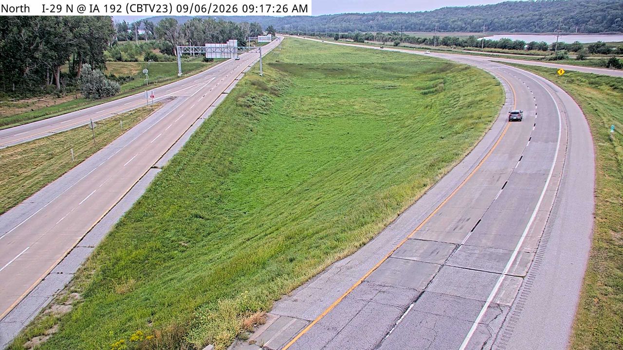 I-29 @ MM 57 (IA 192) live camera view