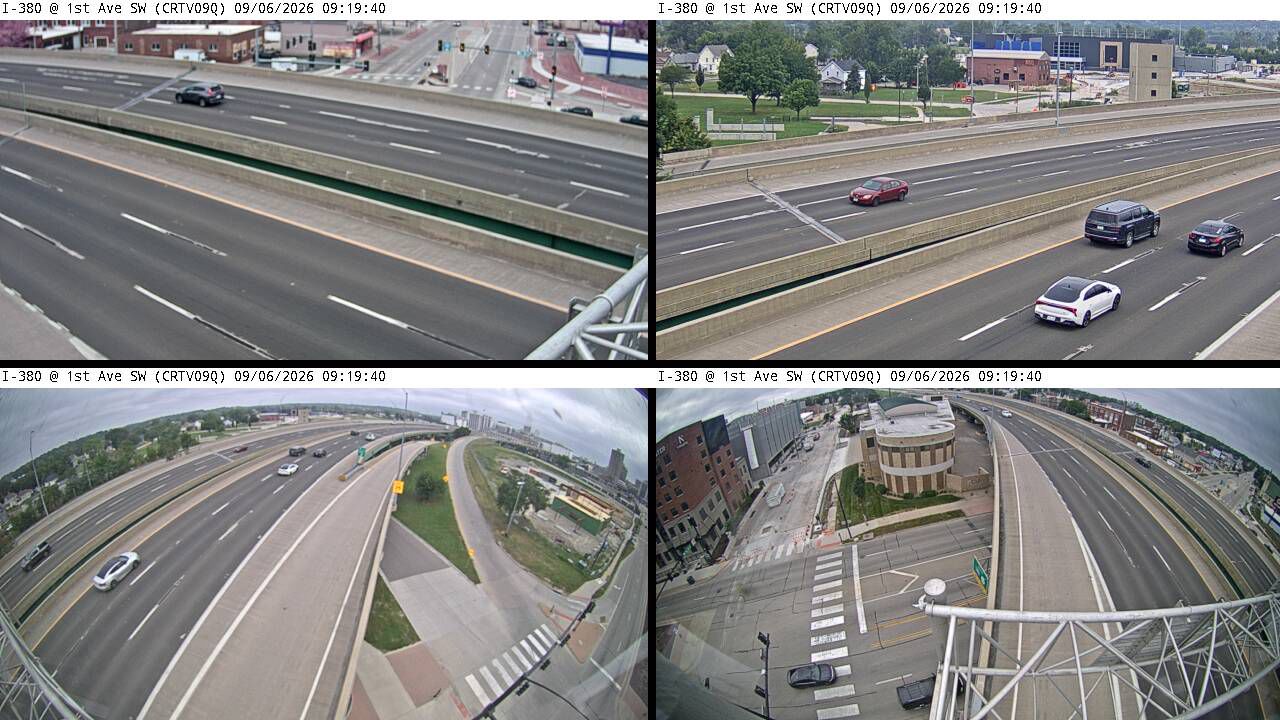 I-380 @ MM 19.8 (1st Ave SW)-Q live camera view