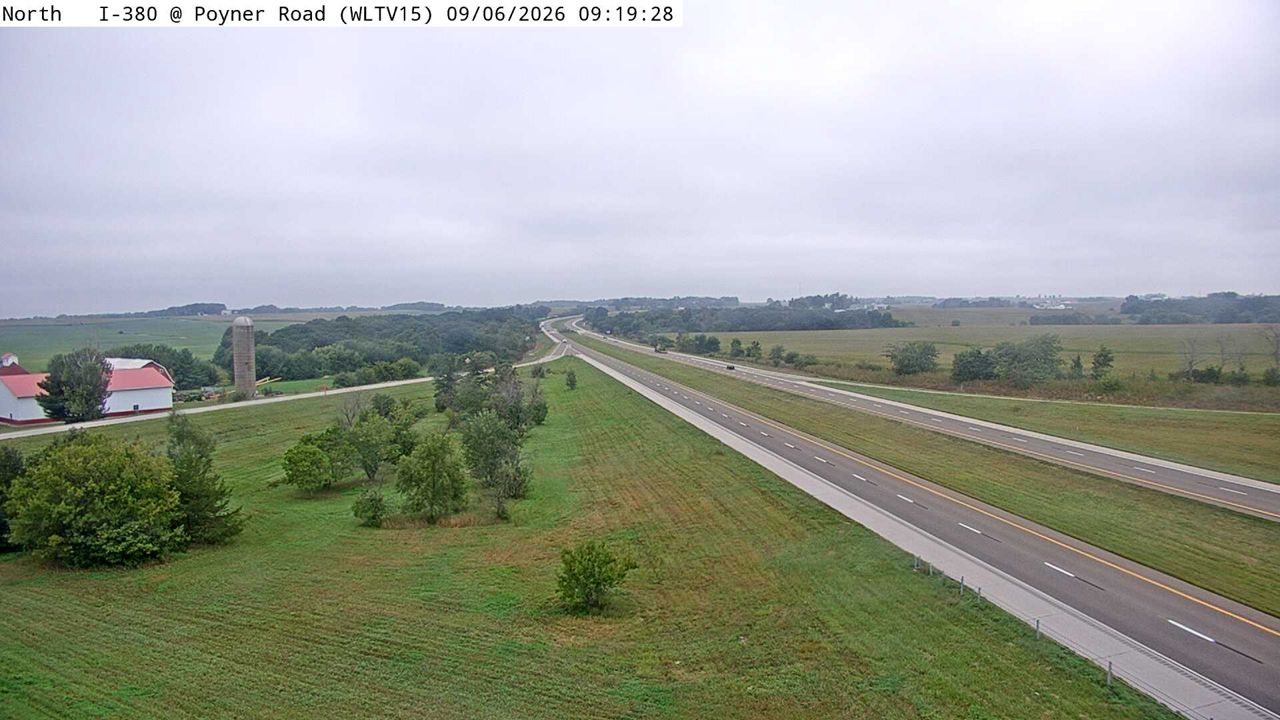 I-380 @ MM 62.2 (Poyner Rd) live camera view