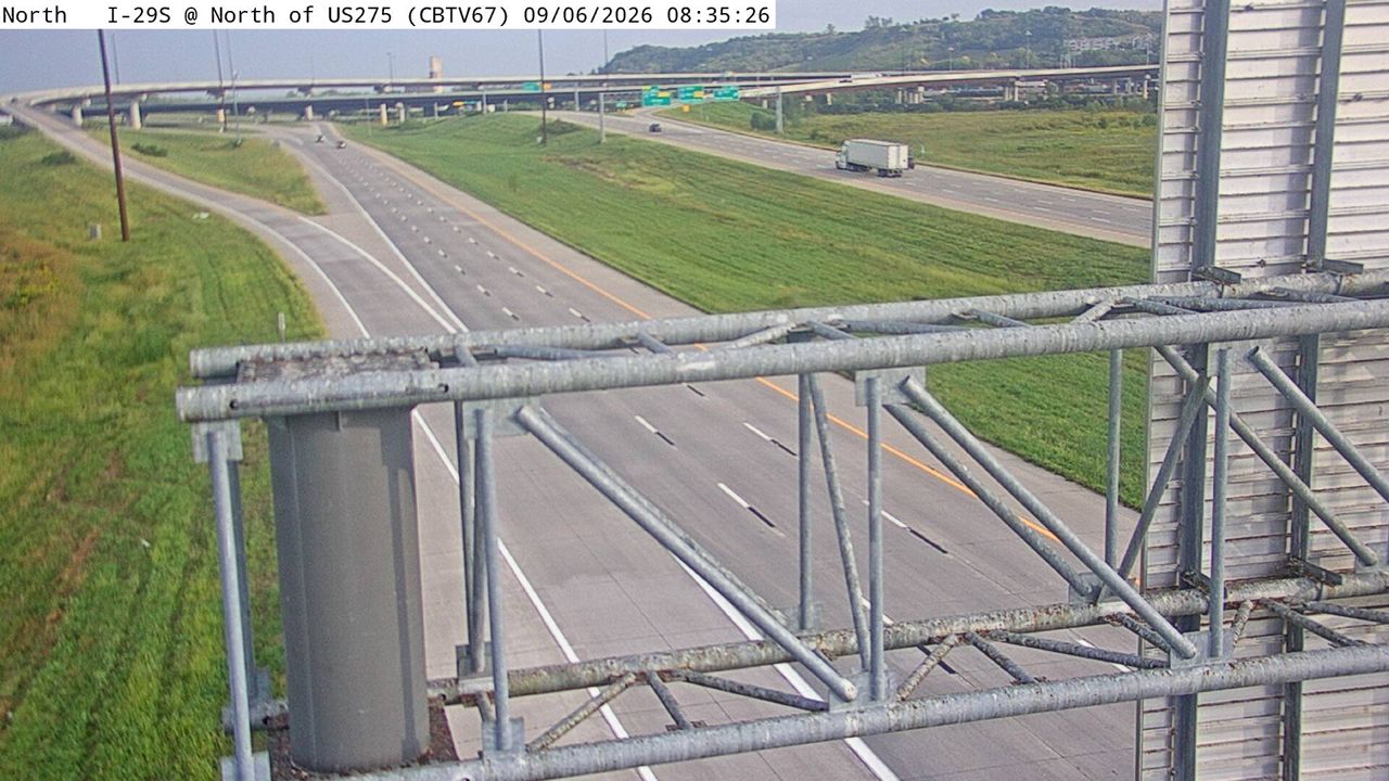 I-29 @ MM 48.2 (N of US 275) live camera view