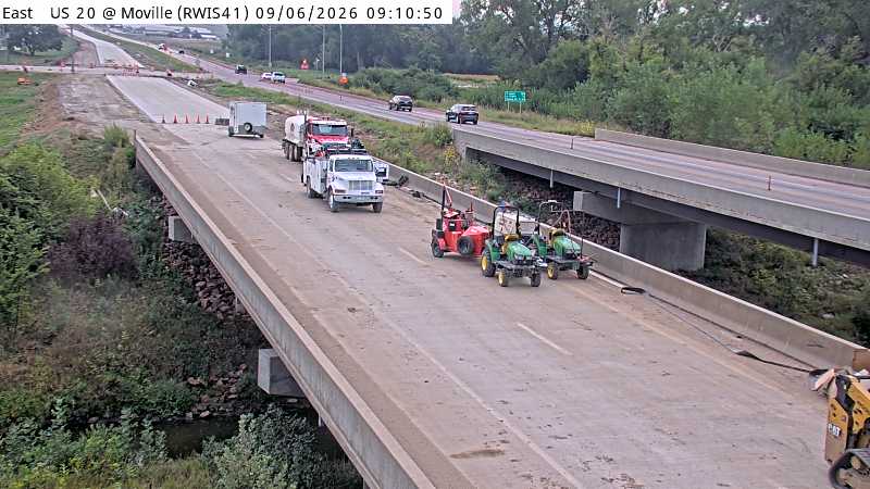 US 20 MM 18 @ Moville live camera view