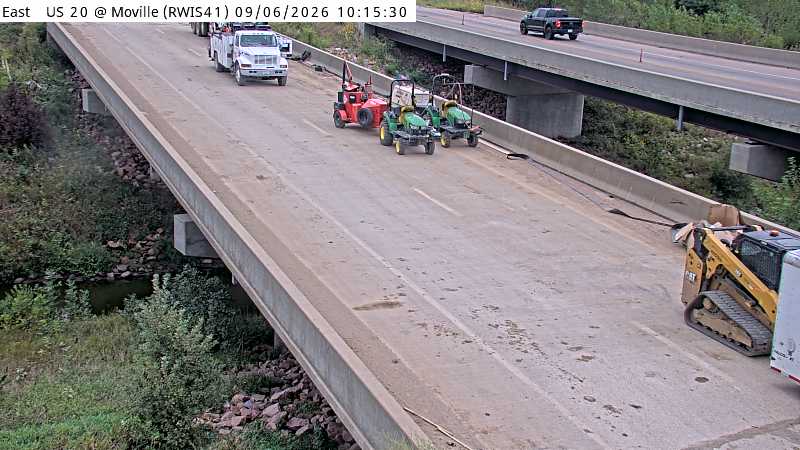 US 20 MM 18 @ Moville live camera view